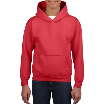 Pánská mikina Gildan Heavy Blend™ Youth Hooded Sweatshirt mikina, červená (Red)