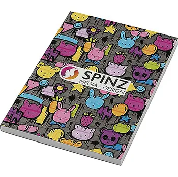 Zápisník Zápisník Novella Austen A5 s měkkými deskami, šedá