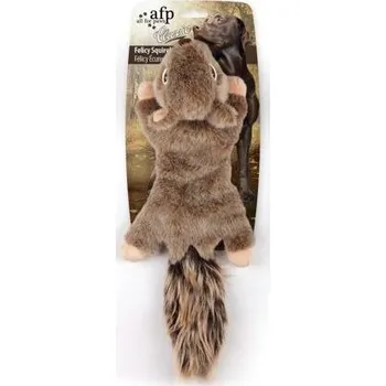 Hračka pro psa Plyšová veverka AFP Classic bez vycpávky