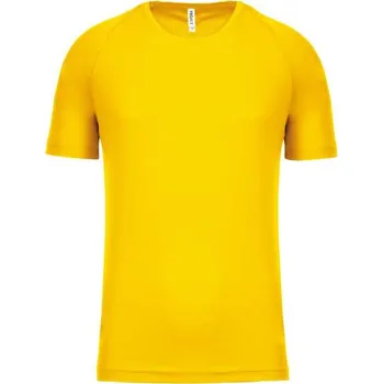 Proact Men's Short-sleeved Sports T-shirt, žlutá (Daisy)