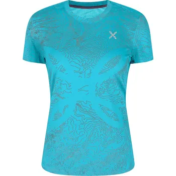 Triko Montura Topographic sublime dámské Barva: tyrkysová, Velikost: S
