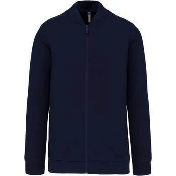 Pánská mikina Kariban Full Zip Fleece Sweatshirt mikina, modrá (Navy)