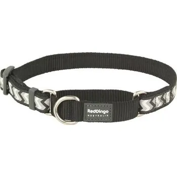 Obojek pro psa Ob. pol. RD 20 mm x 33-50 cm - Ziggy Rfx - Černá