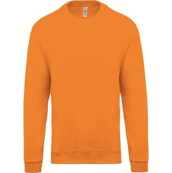 Pánská mikina Kariban Crew Neck Sweatshirt mikina, oranžová (Tennessee Orange)