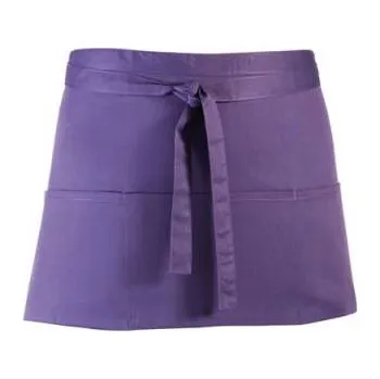 Premier 'colours Collection’ Three Pocket Apron, fialová (Purple)