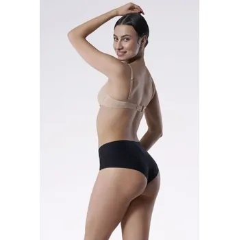 Dámské oblečení Bezešvé brazilky Julimex Brasil Maxi Invisible line - vyšší Černá XL