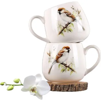 VERONI - Hrnek 440ml Sparrow