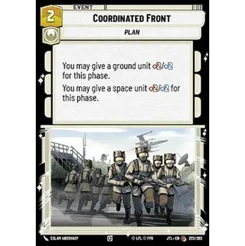 Sběratelská karetní hra Coordinated Front 253/202 - Jump to Lightspeed Typ karty: Standard