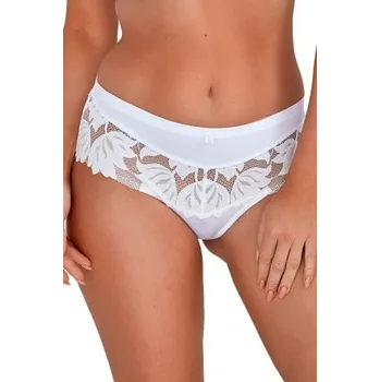 Dámské spodní prádlo Kalhotky Gaia 1134/F Keto Bílá XL