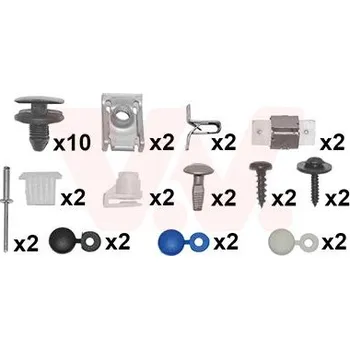 Nárazník Montážní sada, nárazník VAN WEZEL 4029794