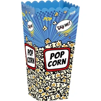 Miska pro psa PROHOME - Miska 1,3l Popcorn modrá