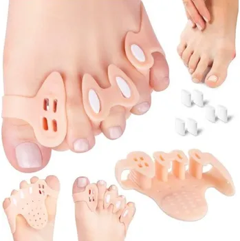 Gelový separátor na 5 prstů, na halluxy a překrývající se prsty, 10 x 9,5 cm