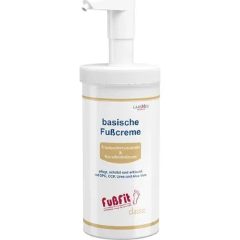 Kosmetika na nohy Zásaditý krém na nohy s pH hodnotou 8,0 pro diabetiky Fußfit, 450 ml