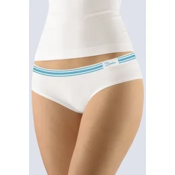 Kalhotky Francouzské kalhotky Gina 04028P - bambus Bílá S/M
