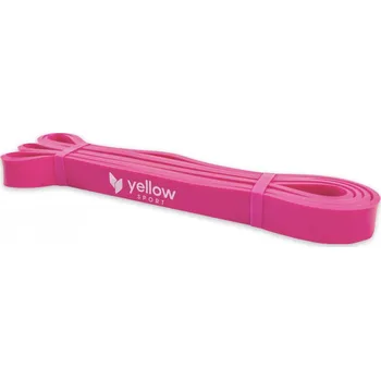 Guma na cvičení/expander YellowPOWER Band - odpor: 11-23kg, růžová