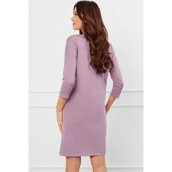 Dámská noční košile Noční košile Italian Fashion Ibena - bavlna Světle fialová M