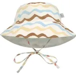 Lässig Bucket Hat Oboustranný klobouček - Waves Sea Salt, 7 - 18 m
