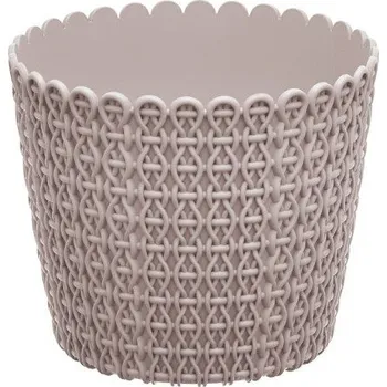 Obal na květináč PROHOME - Obal na květináč NITLY 22cm mocca