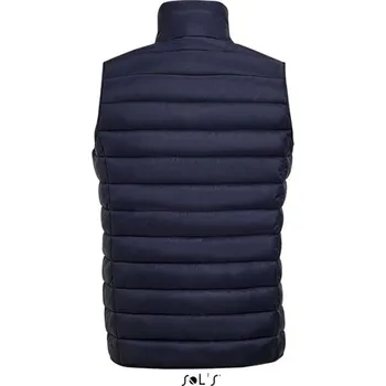 Pánská softshellová bunda Sol's Wave Men - Lightweight Bodywarmer, modrá (Blue Dusk)