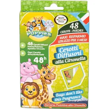 Brand Italia nálepka proti komárům s citronelou 48 ks