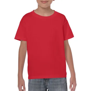 Chlapecké tričko Gildan Heavy Cotton™ Youth T-shirt, červená (Red)