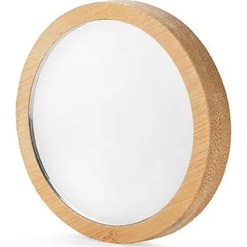 Kosmetické zrcátko Bambusové zrcátko LALA, hnědá