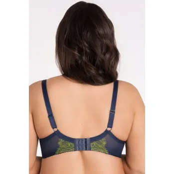 Podprsenka Nevyztužená podprsenka Gorsenia K798 Arianna Tmavě modrá 90D