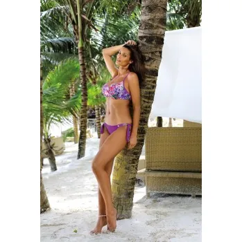 Dámské plavky Dvoudílné plavky Marko Kimberly Shock Purple M-521 (3) Fialová L