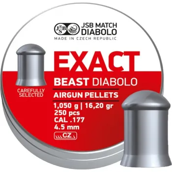 Diabolka JSB MATCH DIABOLO A.S. Diabolky JSB Exact Beast 250 cal. 4,5 mm (.177) 1.050 g