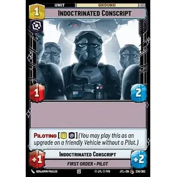 Sběratelská karetní hra Indoctrinated Conscript 236/202 - Jump to Lightspeed Typ karty: Standard