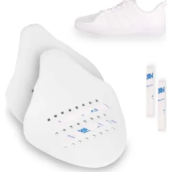 Vložka do bot Výztuž proti pomačkání vnitřní špičky bot (2ks), S, bílé