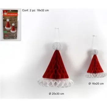 Čepice PROHOME - Čepice vánoční závěsná 2ks