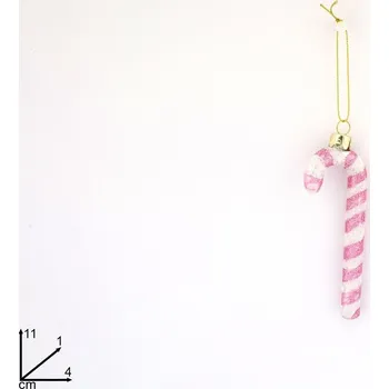 Vánoční dekorace PROHOME - Dekorace-vánoční hůlka 11cm