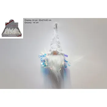 Vánoční dekorace PROHOME - Skřítek vánoční závěsný 14cm