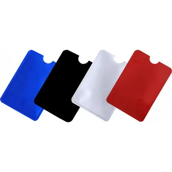 Obal na doklad Bezpečnostní pouzdro na karty - 4ks, modré