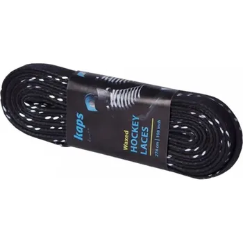 Tkaničky do bot Hokejové ploché voskované šňůrky do bruslí délka 300cm