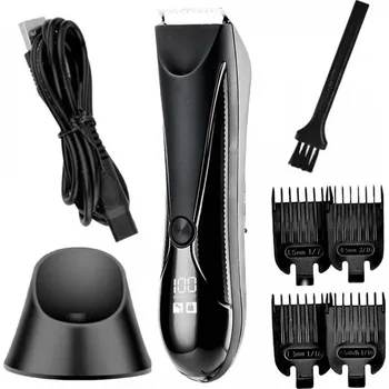 Strojek na vlasy Voděodolný zastřihovač vlasů a vousů s vestavěnou baterií, Hair Clipper