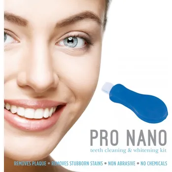 Dentální hygiena Pro nano - set na bělení a čištění zubů 2 aplikátory + 5 čisticích pásek