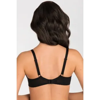 Podprsenka Podprsenka balkonetka Gorsenia K793 Jenny - měkká Černá 75G