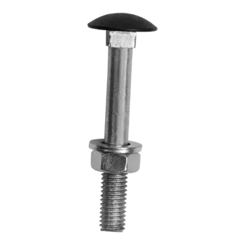 Dílna Šroub vratový ZACB 8x60mm černá hlava, 4ks