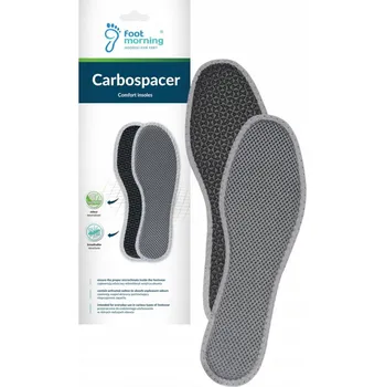 Zdravotní hygienické a pohodlné vložky do bot Carbospacer, velikost 36