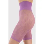 Vzorované punčochové kraťasy Fiore M0012 - Cristina 30 DEN Fialová M/L