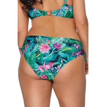 Dámské plavky Spodní díl plavek Ava Lingerie SF-205/2 Paradise Zeleno-barevná M