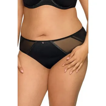 Kalhotky Kalhotky Ava Lingerie 1920 Tiger Lily Černá 2XL