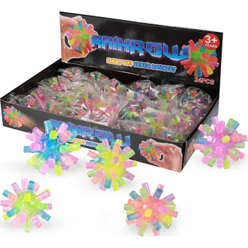 Žertovný předmět Skákací míček s ostny 4 cm