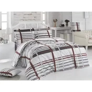 Povlečení Brotex Krepový povlak na polštář Monty natur Zipový uzávěr 50 x 70