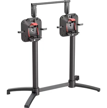 Zahradní stůl Zahradní stolová podnož CYLUS 2F 2.0 černá pro obdélníkové desky max 120x80cm