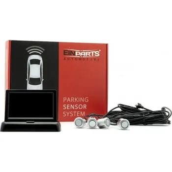 Držák SPZ Sada parkovacích senzorů EPP5700 18,5 stříbrná s kamerou zadní EINPARTS AUTOMOTIVE