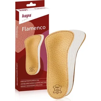 Vložka do bot Ortopedické dámské 2/3 kožené vložky do bot Flamenco