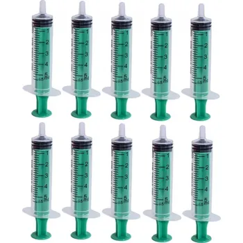 Injekční stříkačka 3dílná injekční stříkačka 5 ml 100 ks